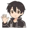 ✋ Эмодзи «Asuna SAO» для Telegram