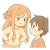 😡 Эмодзи «Asuna SAO» для Telegram