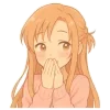 🤭 Эмодзи «Asuna SAO» для Telegram