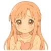 🥺 Эмодзи «Asuna SAO» для Telegram