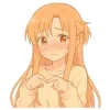 👉 Эмодзи «Asuna SAO» для Telegram