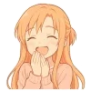 🤣 Эмодзи «Asuna SAO» для Telegram