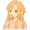 🙂 Эмодзи «Asuna SAO» для Telegram