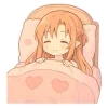 ☺ Эмодзи «Asuna SAO» для Telegram