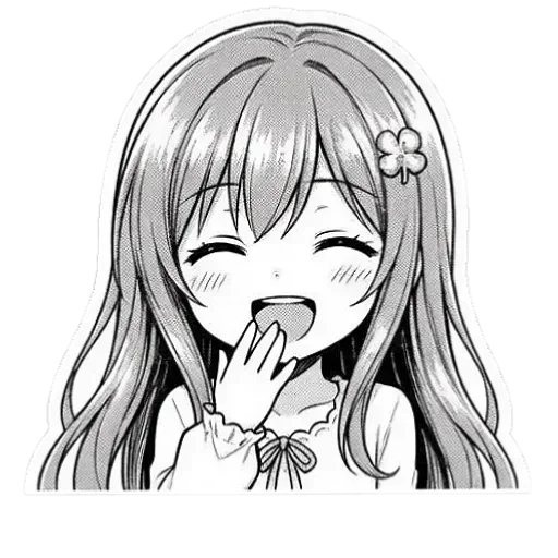 🤣 Стикер «Asuna Chan» для Telegram