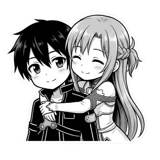 ❤ Стикер «Asuna Chan» для Telegram