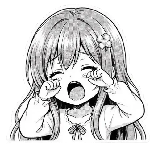 😴 Стикер «Asuna Chan» для Telegram