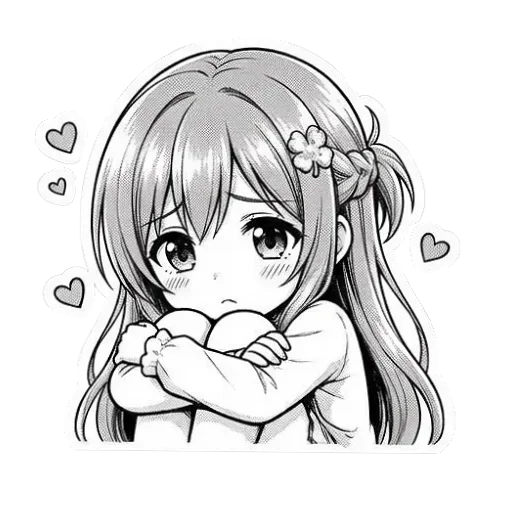 ❤ Стикер «Asuna Chan» для Telegram