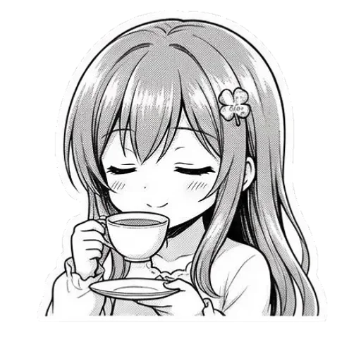 ❤ Стикер «Asuna Chan» для Telegram