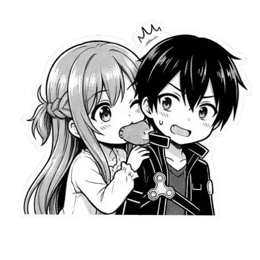 ❤ Стикер «Asuna Chan» для Telegram