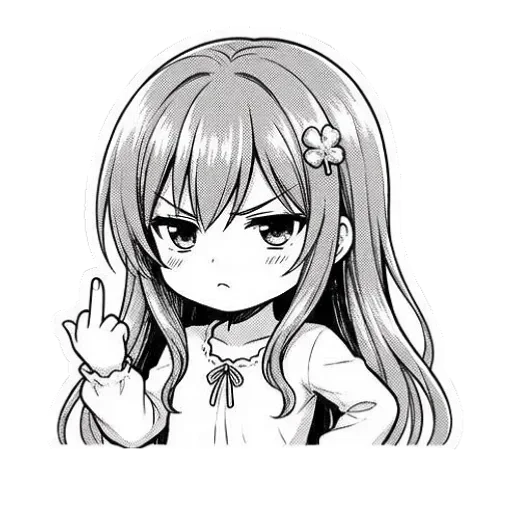 🖕 Стикер «Asuna Chan» для Telegram