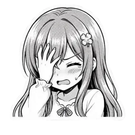 🤦 Стикер «Asuna Chan» для Telegram