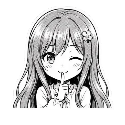 ❤ Стикер «Asuna Chan» для Telegram