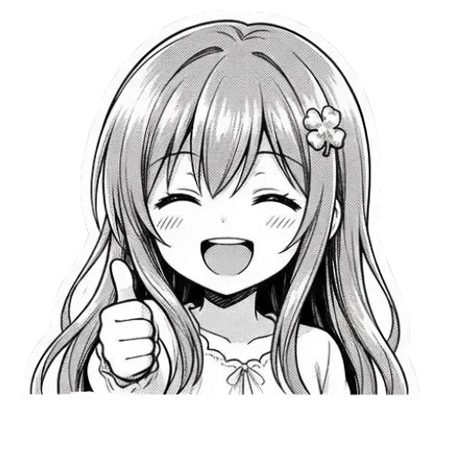 ❤ Стикер «Asuna Chan» для Telegram