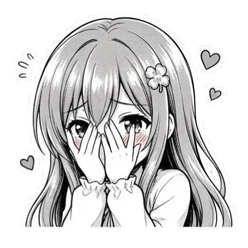 ❤ Стикер «Asuna Chan» для Telegram