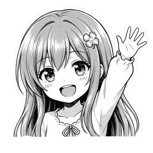 ❤ Стикер «Asuna Chan» для Telegram