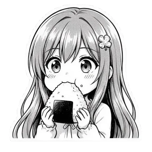 🍫 Стикер «Asuna Chan» для Telegram