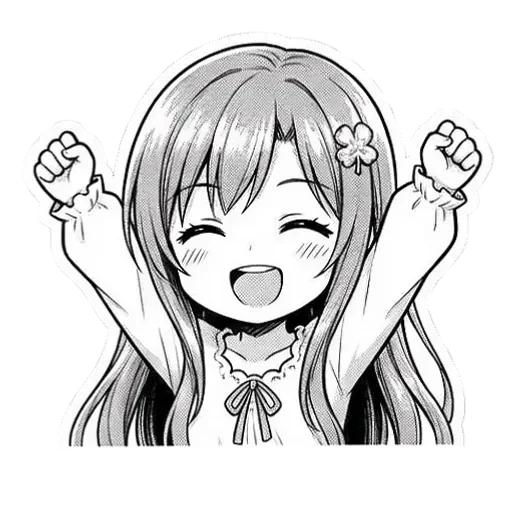 ❤ Стикер «Asuna Chan» для Telegram