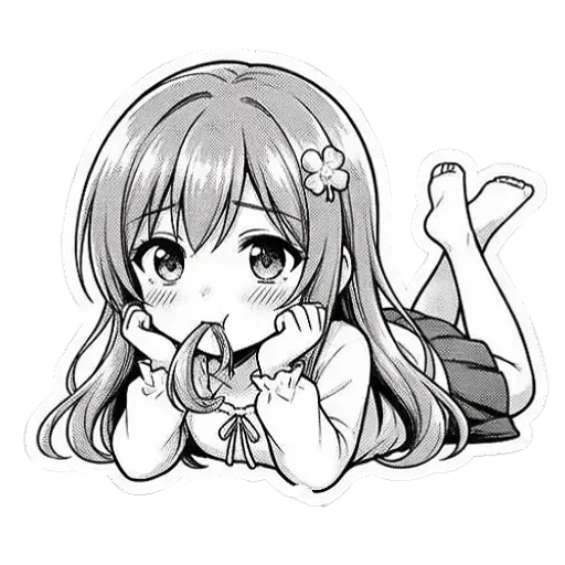 ❤ Стикер «Asuna Chan» для Telegram