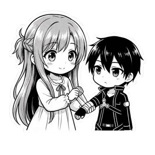 ❤ Стикер «Asuna Chan» для Telegram