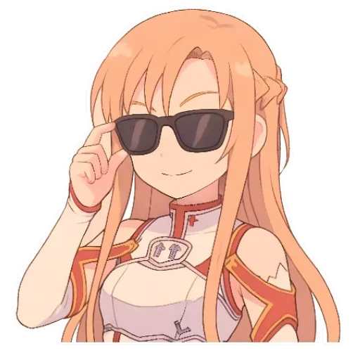 😎 Стикер «Asuna Yuuki» для Telegram