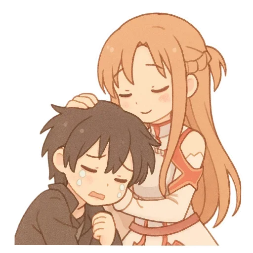 ❤ Стикер «Asuna Yuuki» для Telegram