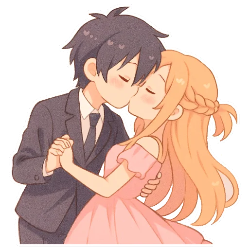 ❤ Стикер «Asuna Yuuki» для Telegram