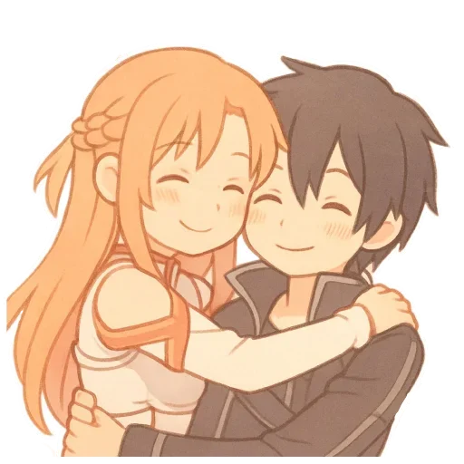 ❤ Стикер «Asuna Yuuki» для Telegram
