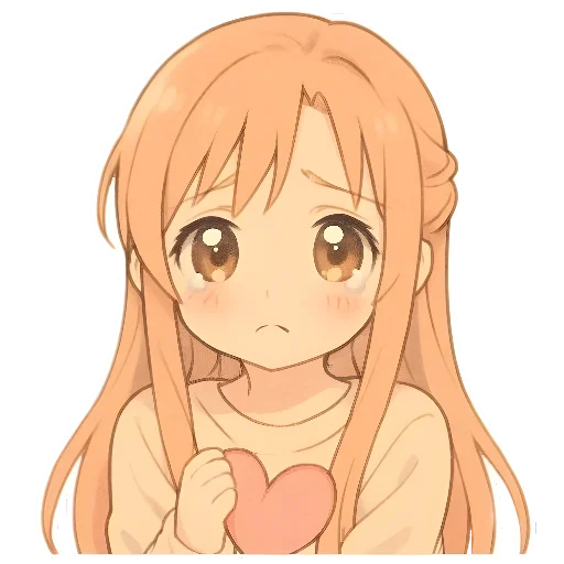 🥺 Стикер «Asuna Yuuki» для Telegram