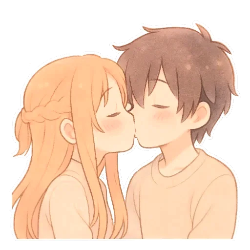💋 Стикер «Asuna Yuuki» для Telegram