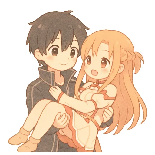❤ Стикер «Asuna Yuuki» для Telegram