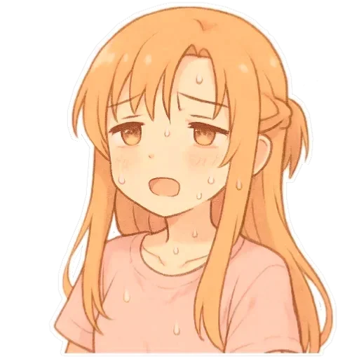 🥵 Стикер «Asuna Yuuki» для Telegram
