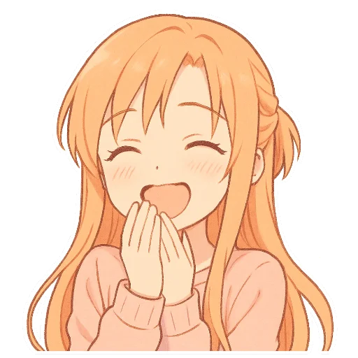 🤣 Стикер «Asuna Yuuki» для Telegram