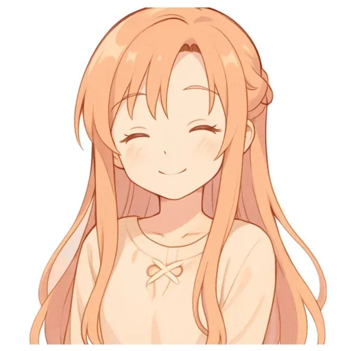 ☺ Стикер «Asuna Yuuki» для Telegram