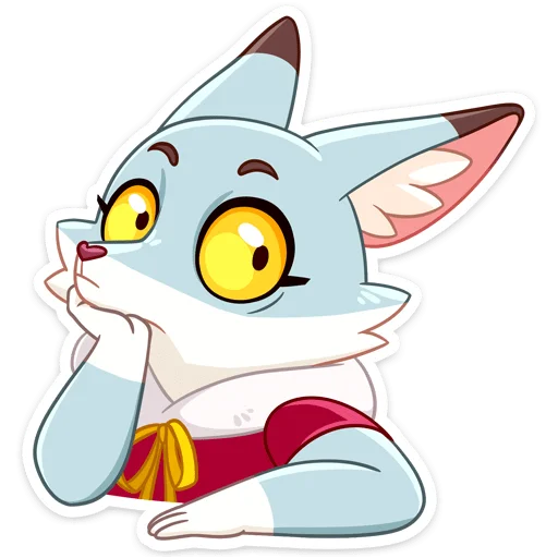 🤔 Стикер «Ася» для Telegram