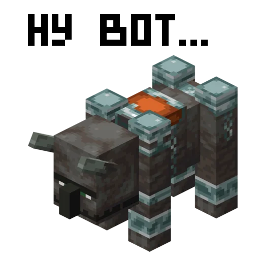 💁‍♂️ Стикер «MNCRFT RU Minecraft» для Telegram