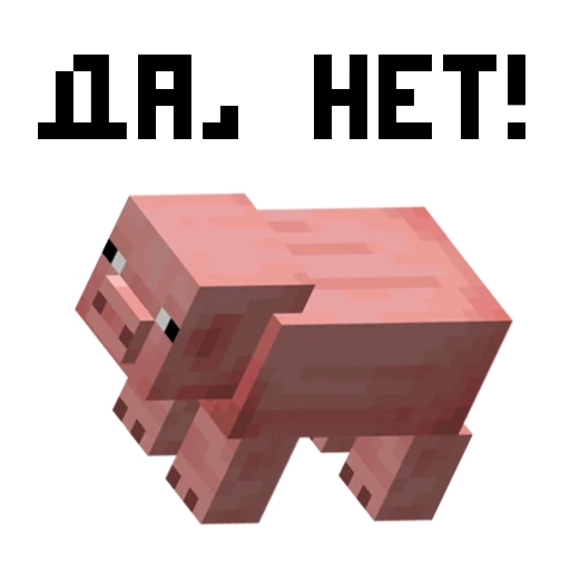 ❌ Стикер «MNCRFT RU Minecraft» для Telegram