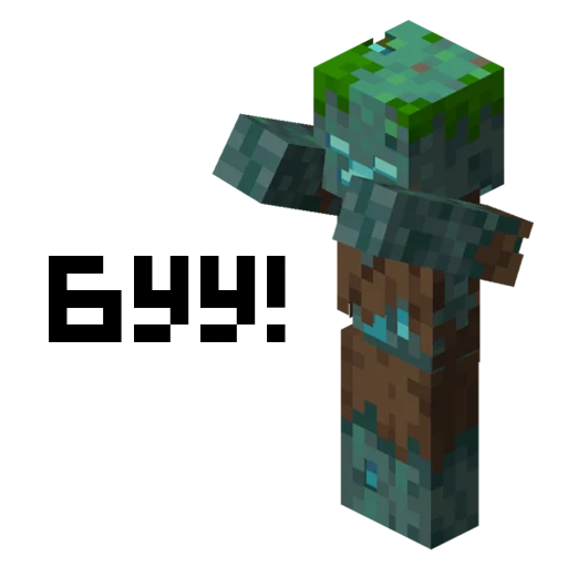 😵 Стикер «MNCRFT RU Minecraft» для Telegram