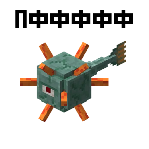 😕 Стикер «MNCRFT RU Minecraft» для Telegram
