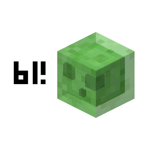 👨‍🦲 Стикер «MNCRFT RU Minecraft» для Telegram
