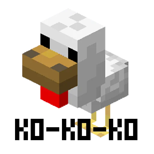 😝 Стикер «MNCRFT RU Minecraft» для Telegram