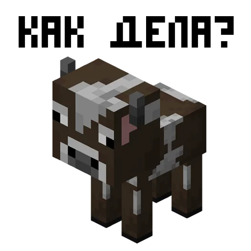 😀 Стикер «MNCRFT RU Minecraft» для Telegram