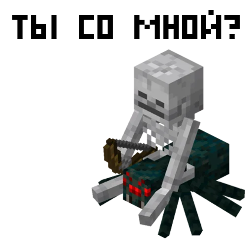 🦒 Стикер «MNCRFT RU Minecraft» для Telegram
