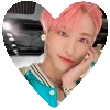 Стикер 5 ❤️ ATEEZ Heart - кпоп бэнд в виде сердечек