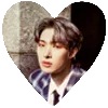 Стикер 8 ❤️ ATEEZ Heart - кпоп бэнд в виде сердечек