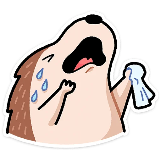 🦔 Стикер «Ёж Афанасий» для Telegram