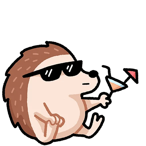 😎 Стикер «Афанасий Без Текста» для Telegram