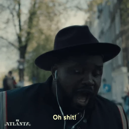 😱 Стикер «Atlanta» для Telegram
