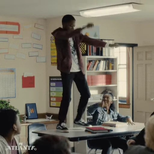 🕺 Стикер «Atlanta» для Telegram