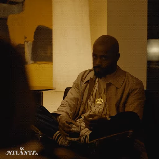 🤫 Стикер «Atlanta» для Telegram